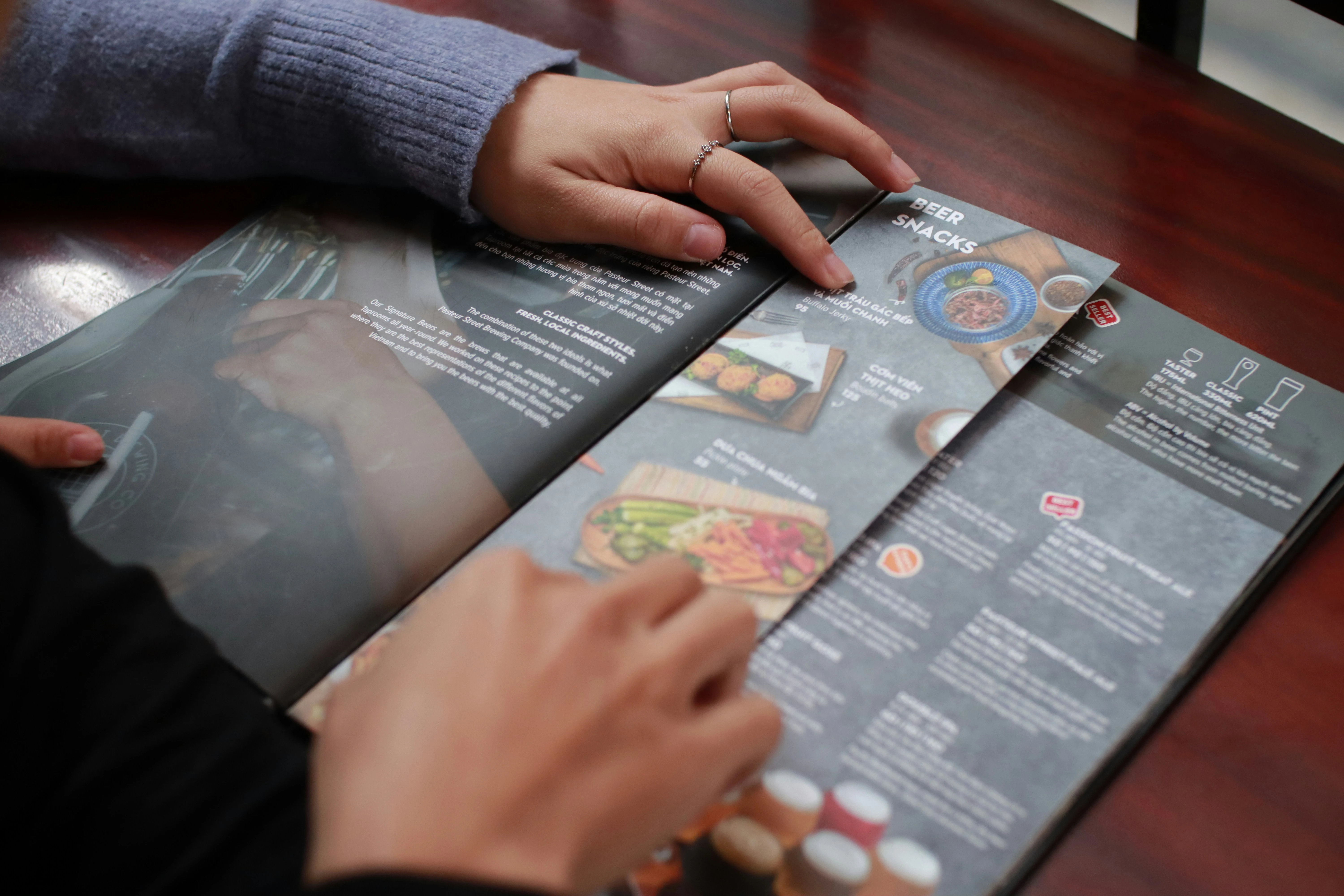 Brochure hero image showing a professionally printed brochure on a desk