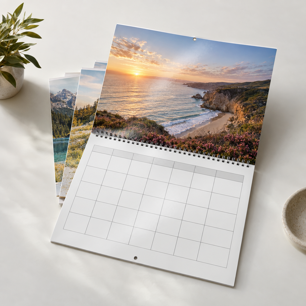 80LB Gloss Wall Calendar