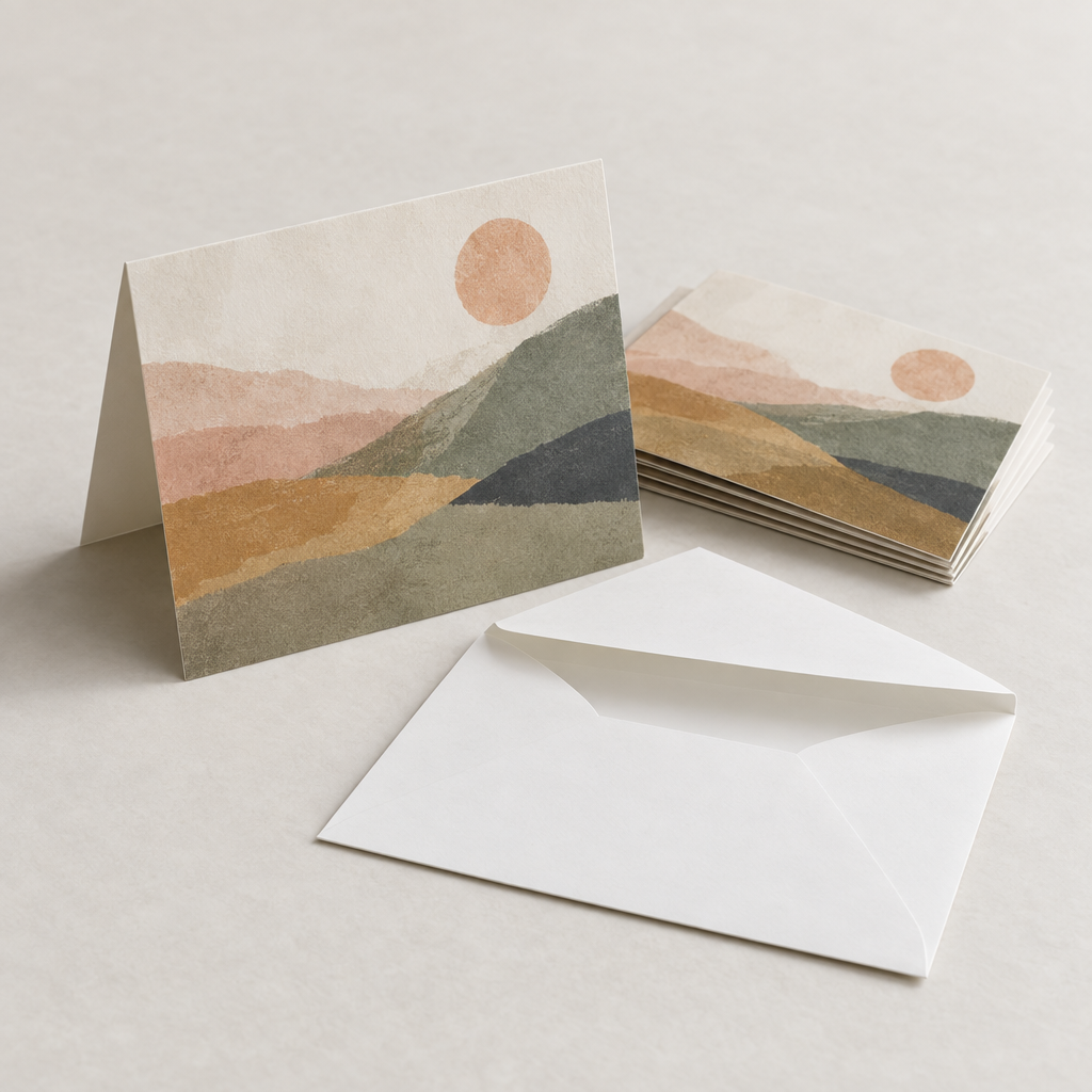 Greeting Cards 14PT Matte - With Envelope