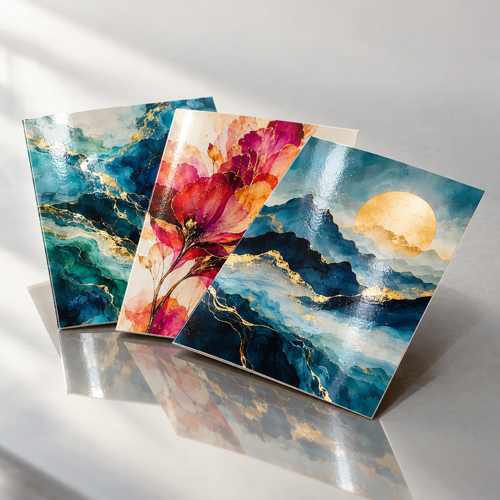 Greeting Cards 14PT UV High Gloss - No Envelope