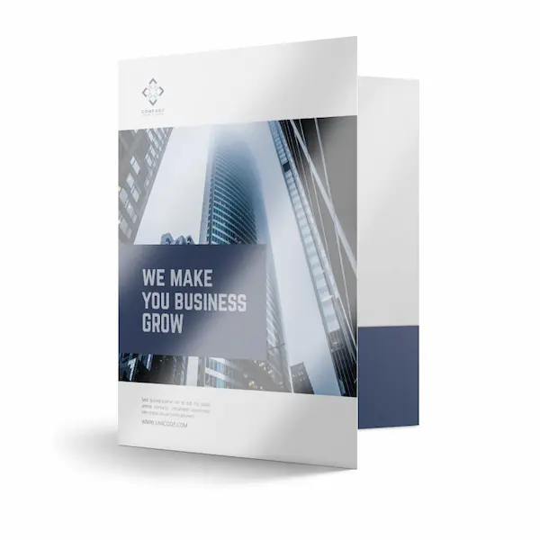 UV Gloss Presentation Folders